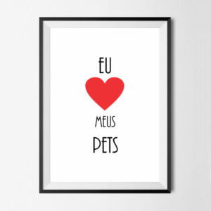 Poster quadro pets